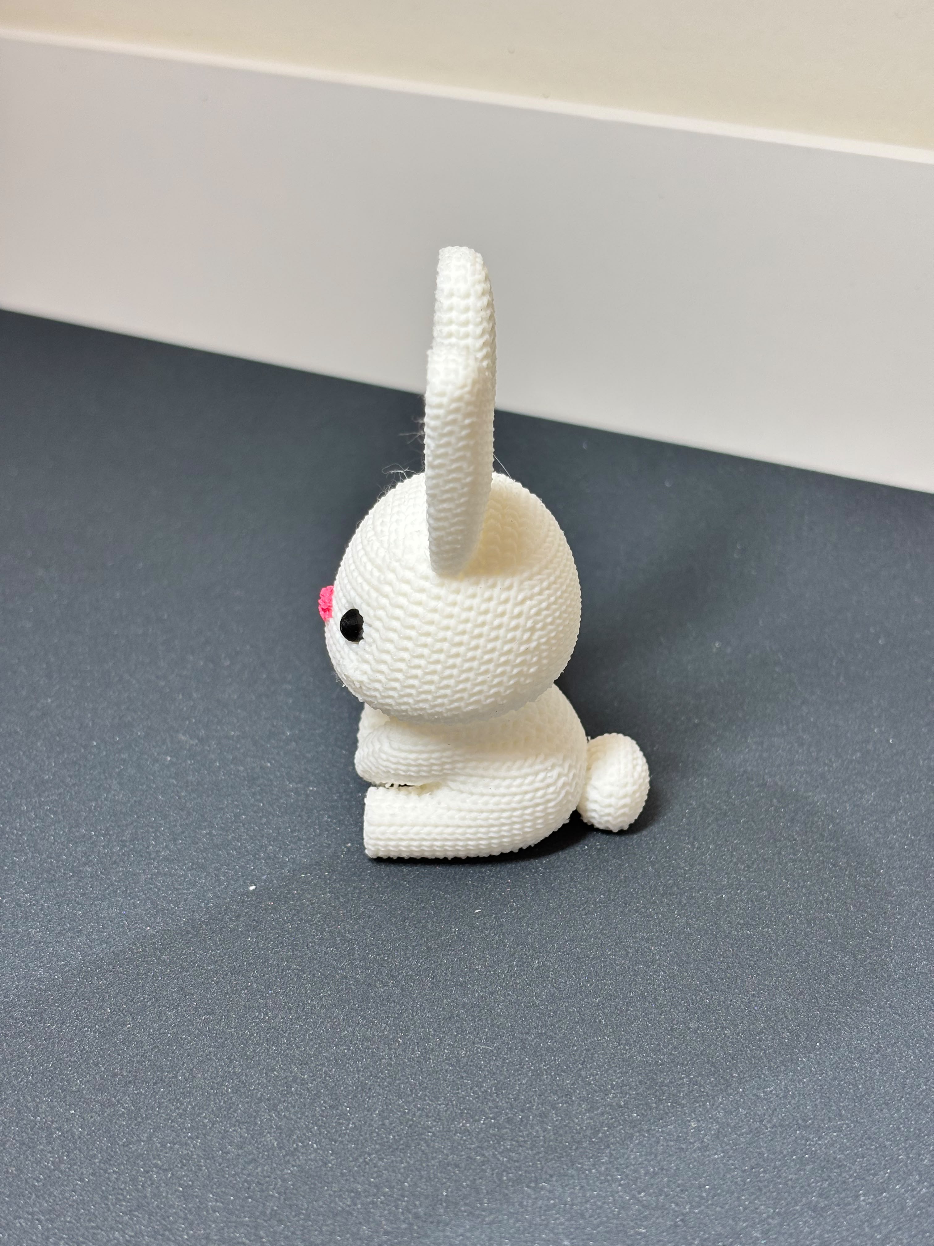 Cute Minimalist Bunny Rabbit Figurine view 6