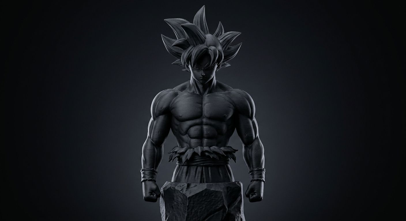 Goku Ultra Instinct 3D Figurine