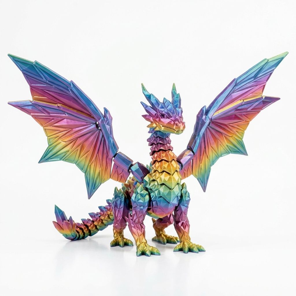 3D Printed Dragons Collection