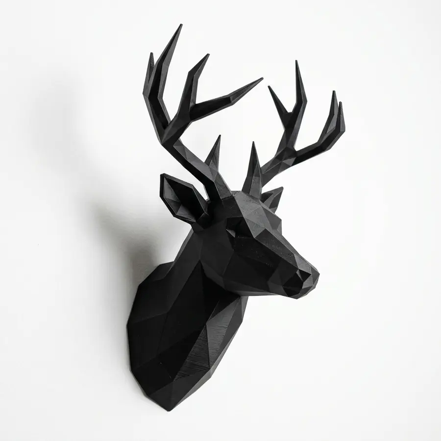 Geometric Deer Wall Art