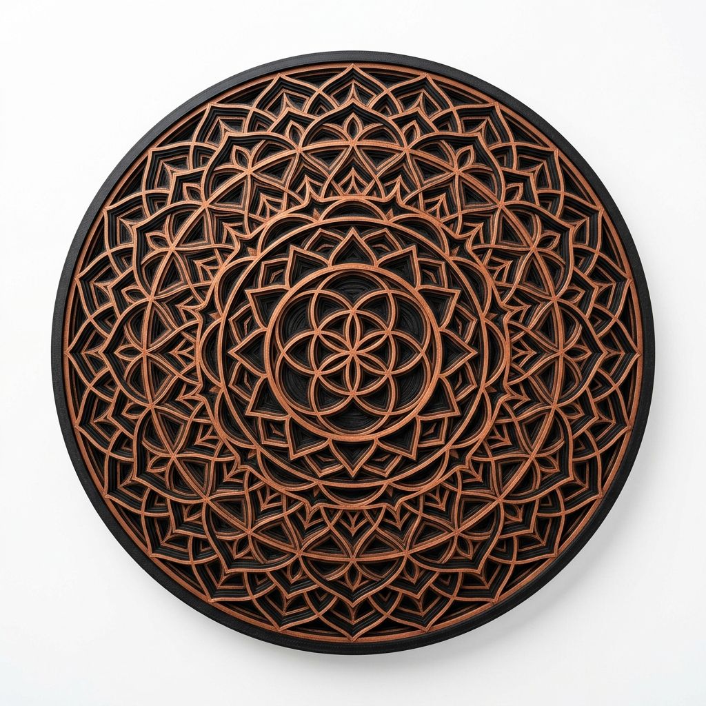 3D Printed Wall Art Panels & Decor