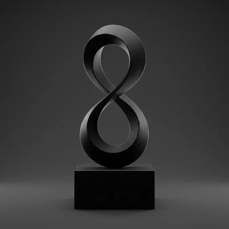 Infinity Möbius Wave Sculpture