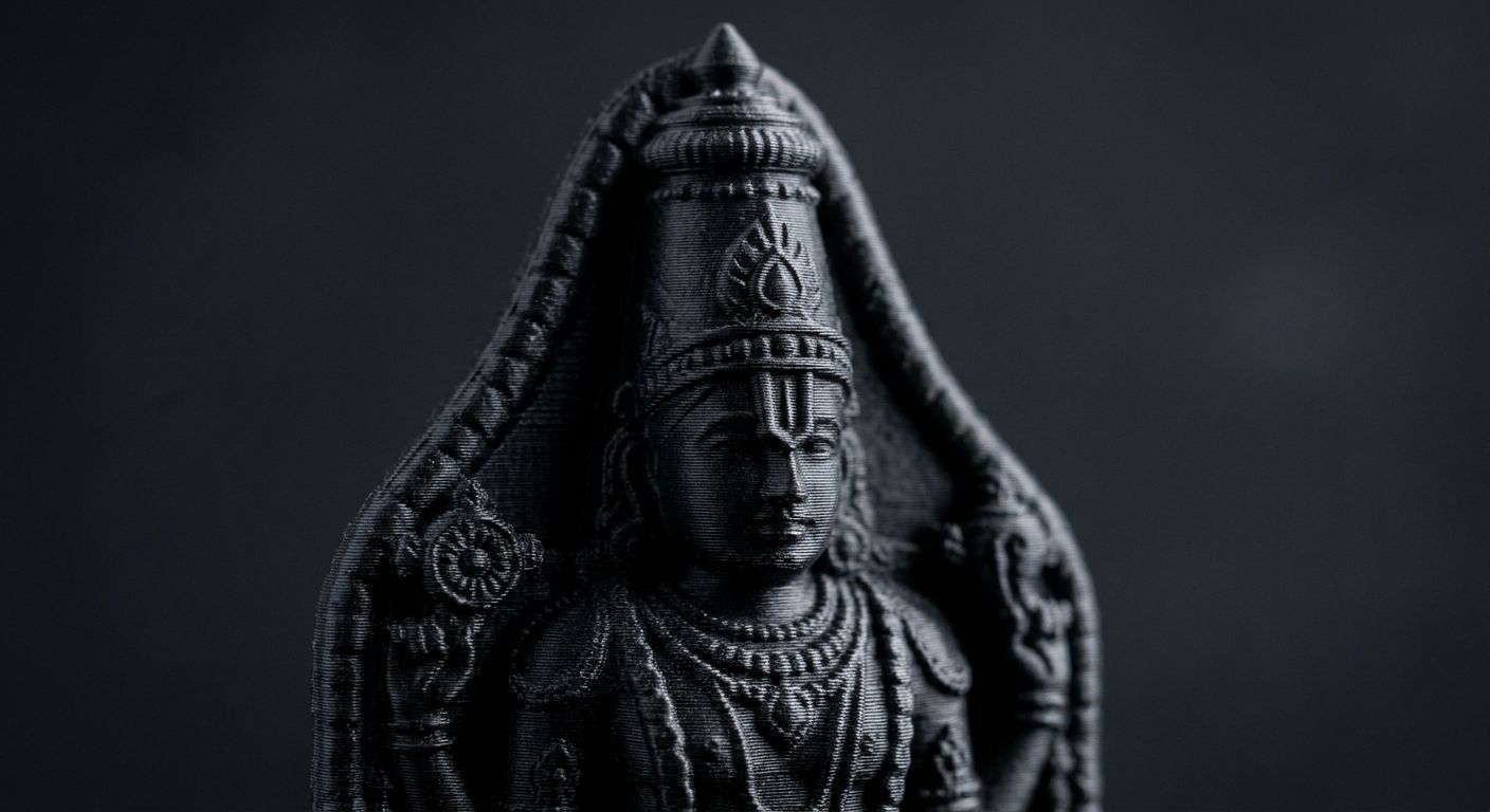 Lord Balaji Venkateswara 3D Idol view 4