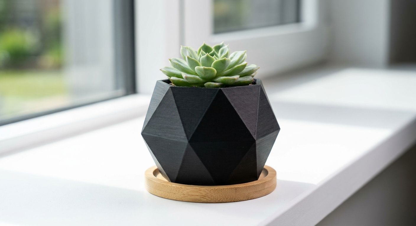 Geometric Hexagonal Succulent Planter