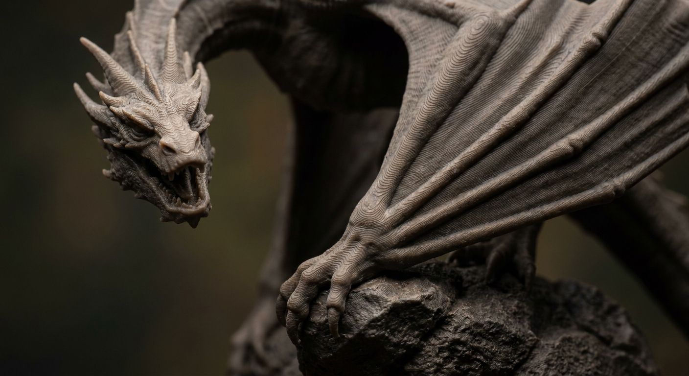Smaug Mythical Fire Dragon view 3