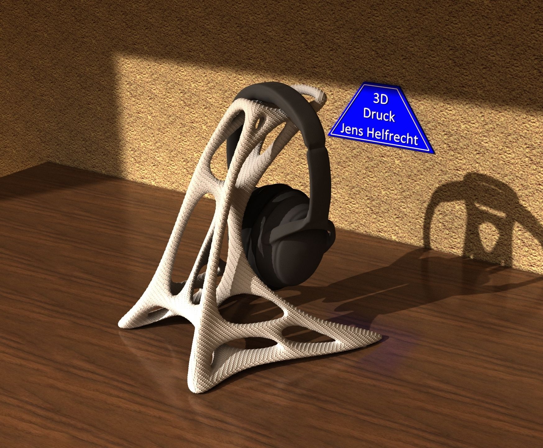 Modern 3D Printed Desk Accessories & Stands