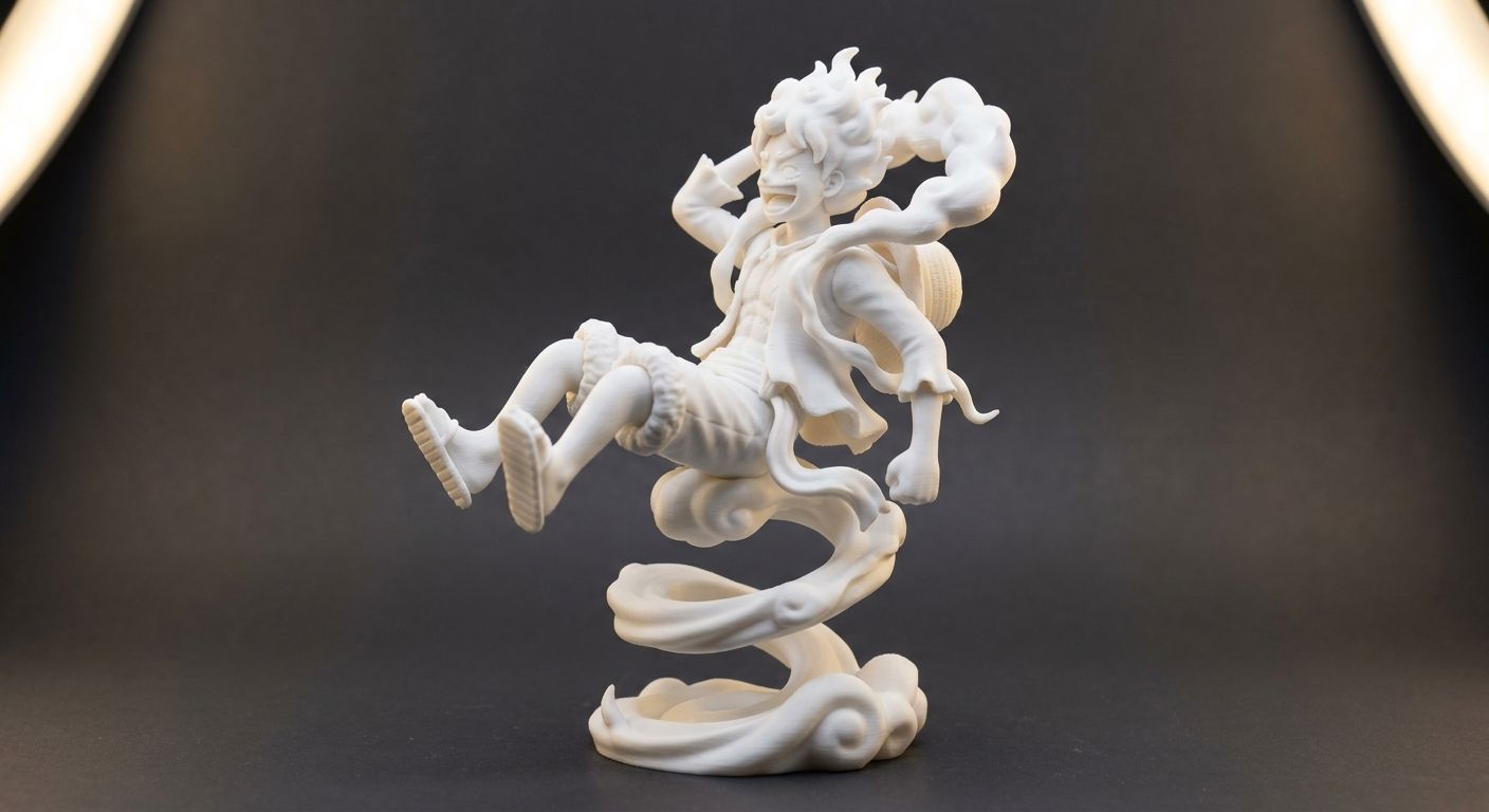 Luffy Gear 5 Sun God 3D Figurine