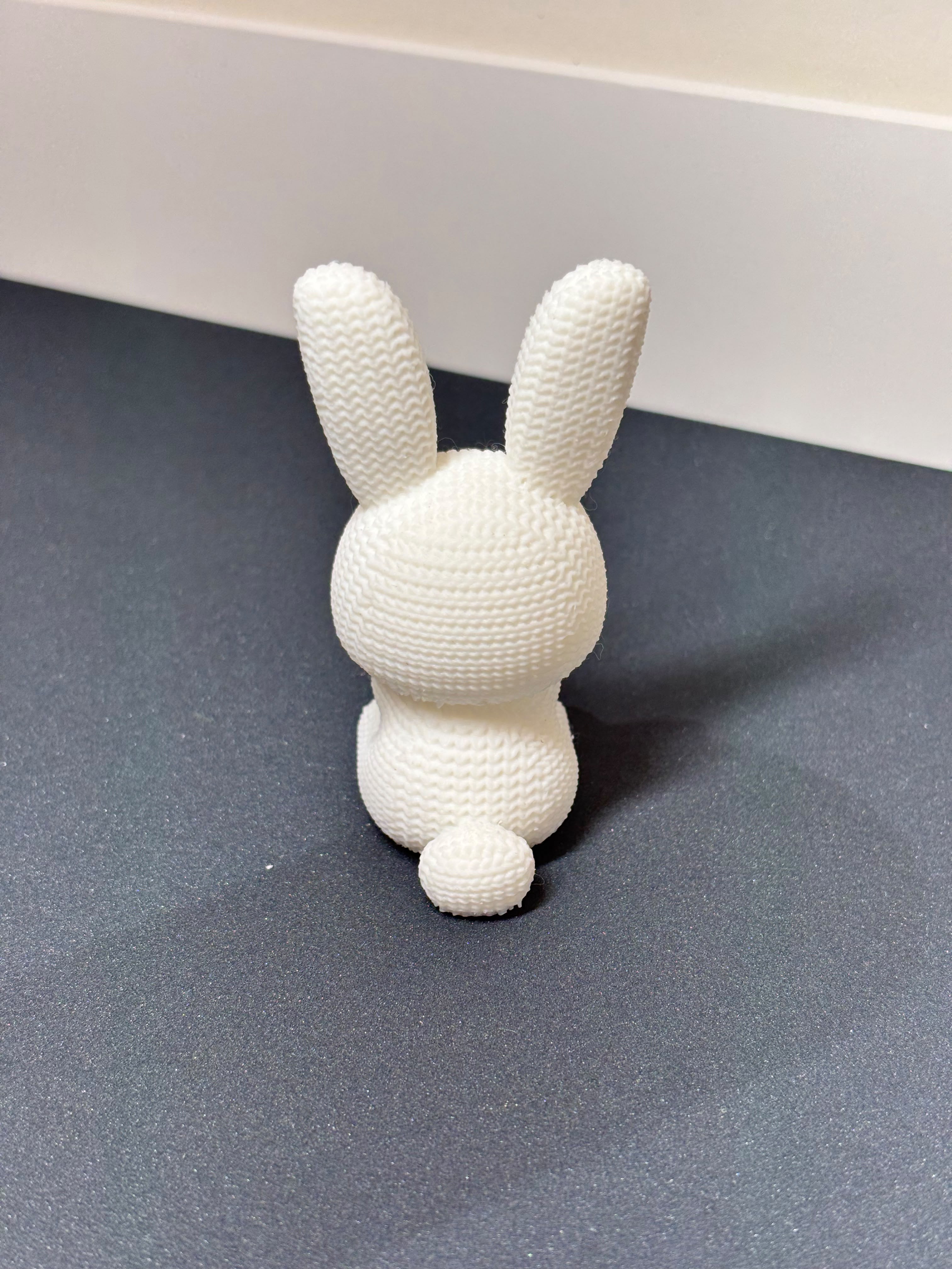 Cute Minimalist Bunny Rabbit Figurine view 4