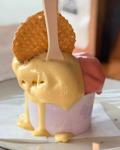 Gelato in vaschetta