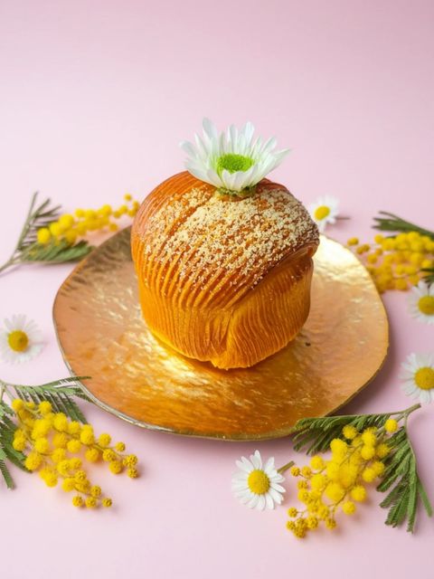 Lei si chiama "Margherita" La sua sfogliatura cross lamination dorata si apre a scrigno per rivelare un cuore…