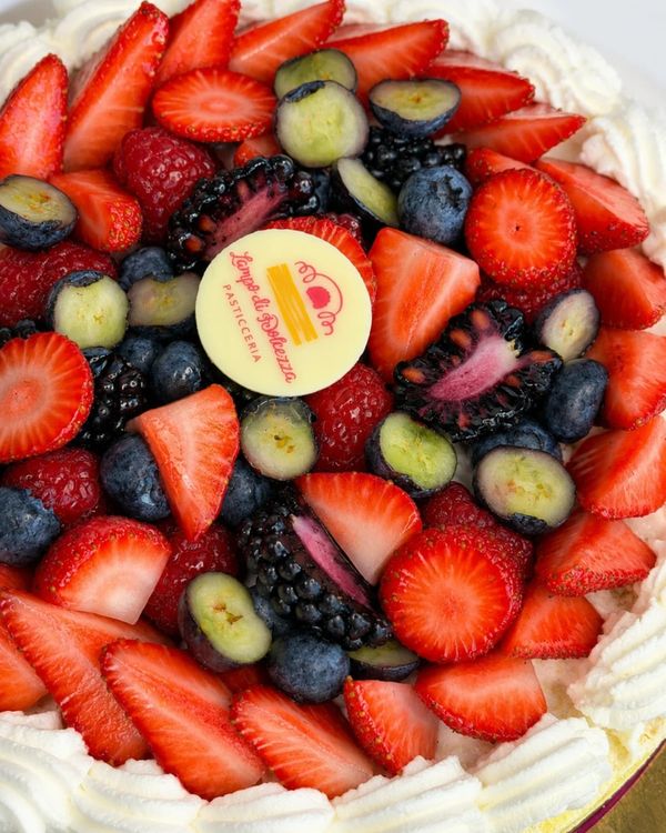 Chantilly ai frutti di bosco