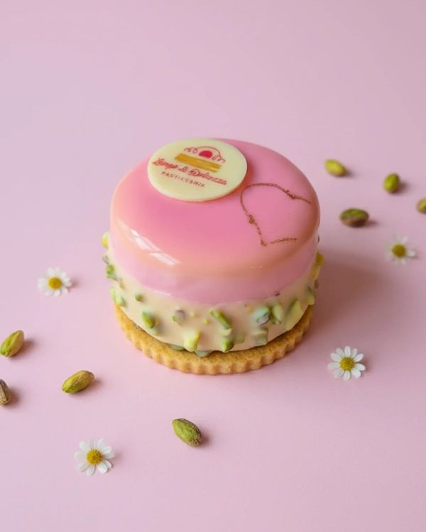 Fragola e pistacchio