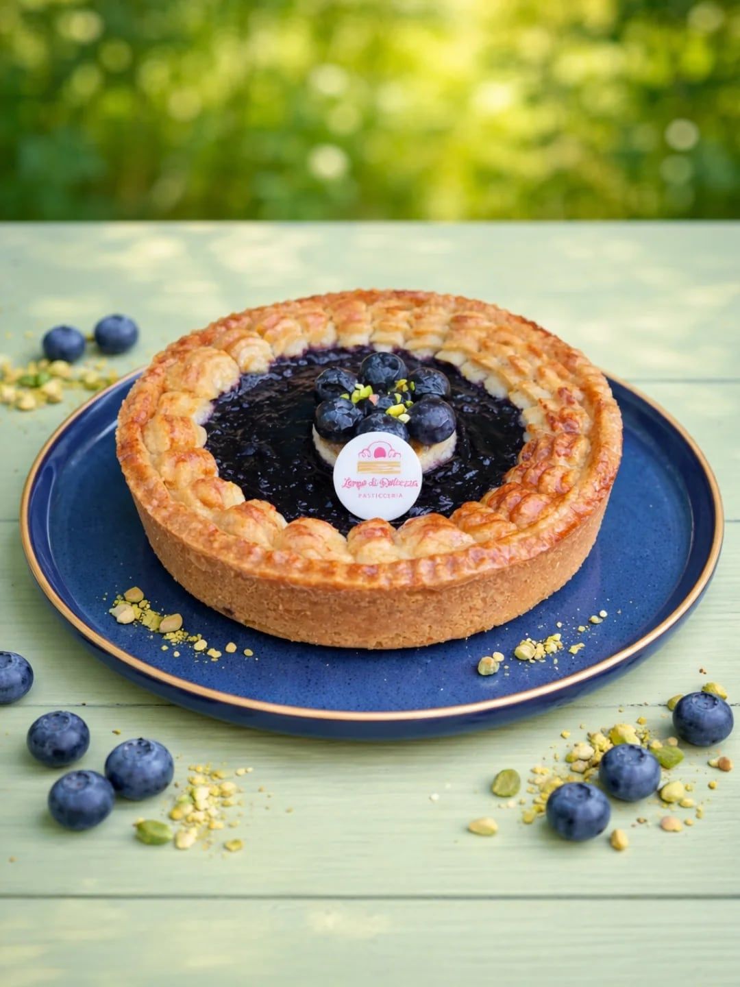 Crostata ai mirtilli