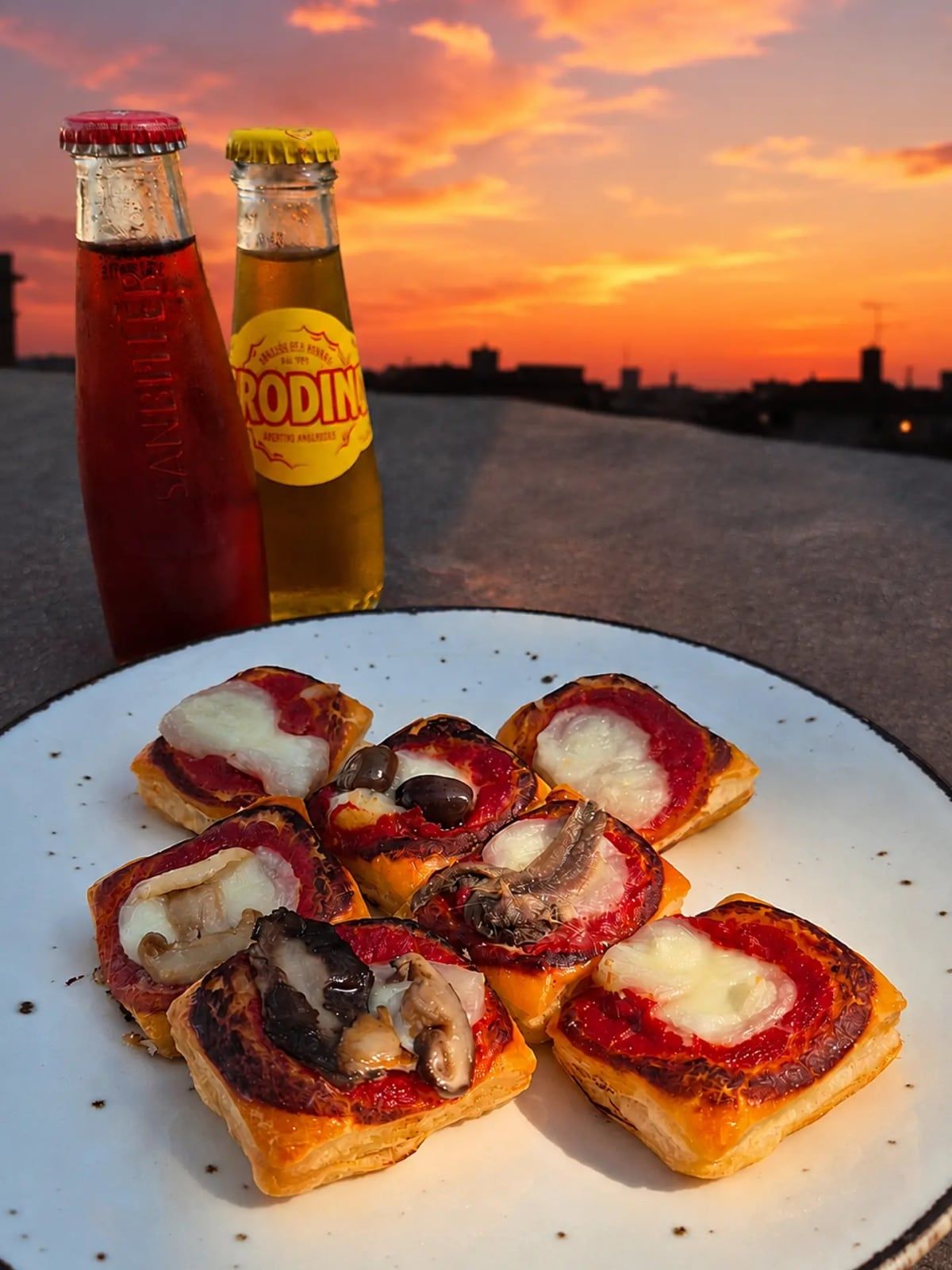 Pizzette di sfoglia