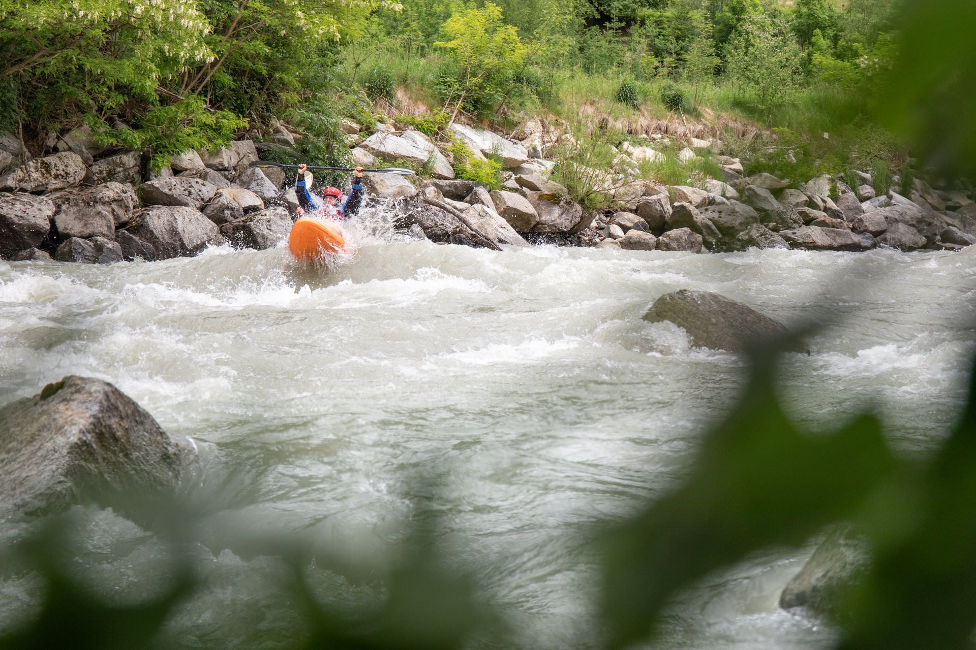 Wildwasser Packraft Tour
