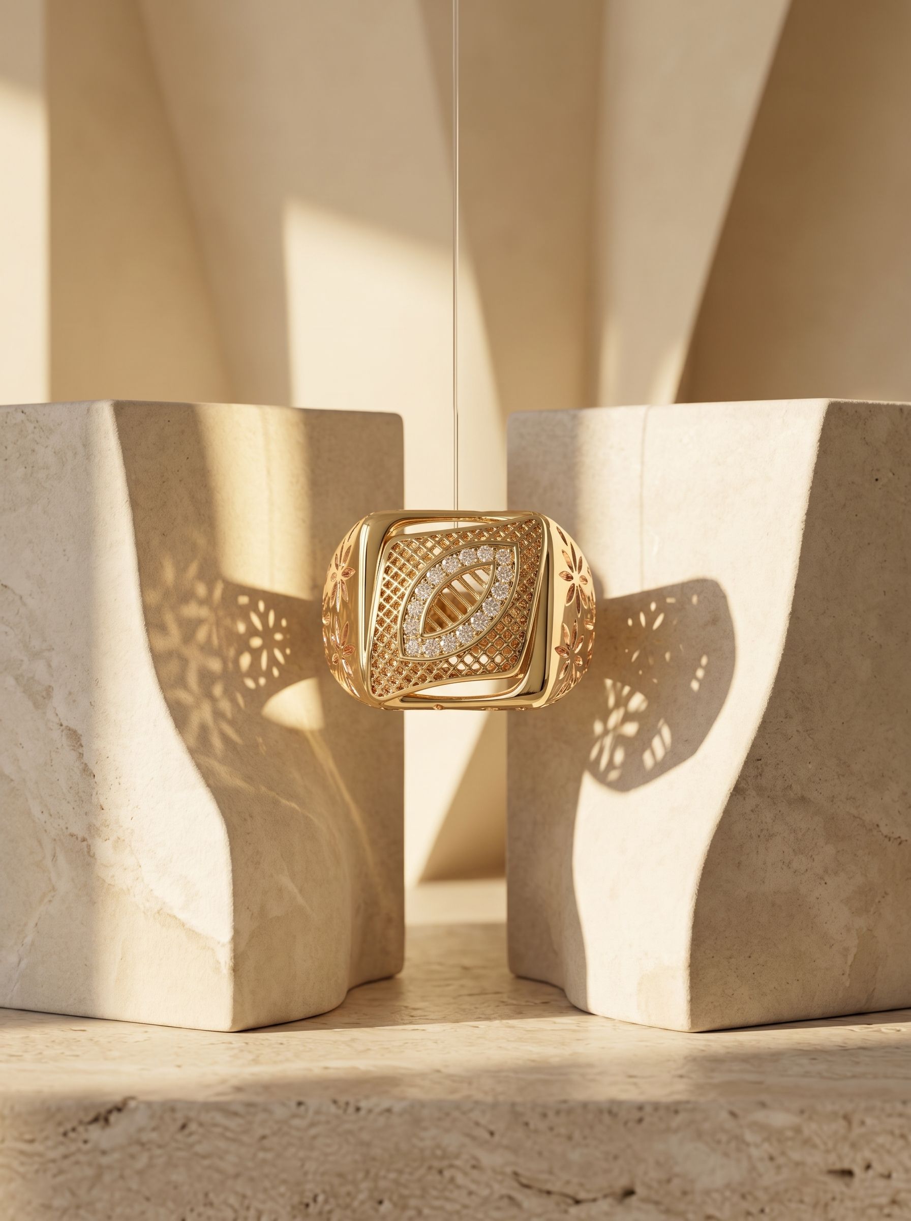 18k ring by the fakhri jewels