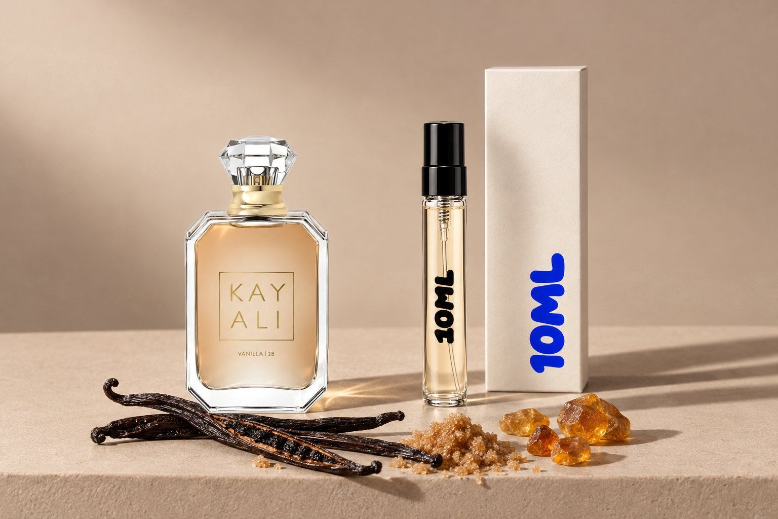 Vanilla | 28 на Kayali до декант на 10ML, с ванилия, кафява захар и амбра – основните ѝ нотки
