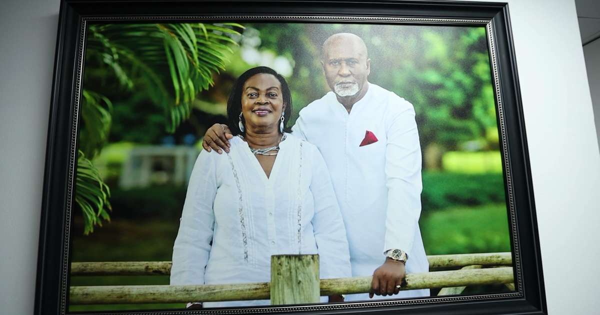 Dr. Andrew Kwabena Asamoah & Wife
