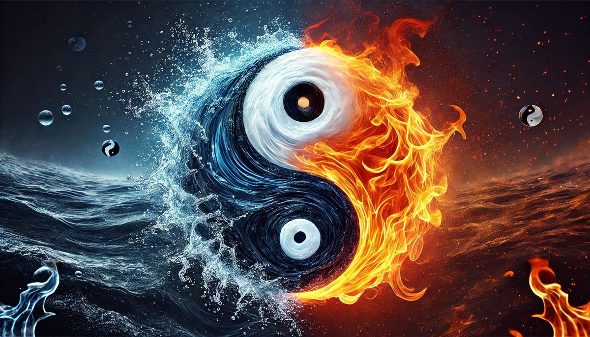 Yin-Yang-Water-Fire-Duality
