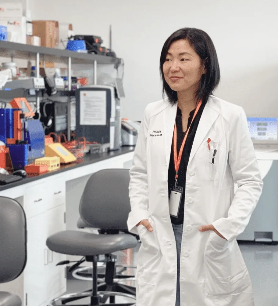 Dr. Amy Yuan, co-founder of PROVEN Skincare and creator of the Skin Genome Project.