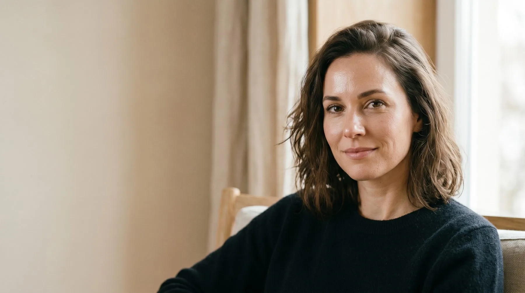 Combination skin — portrait, balanced T-zone and cheeks