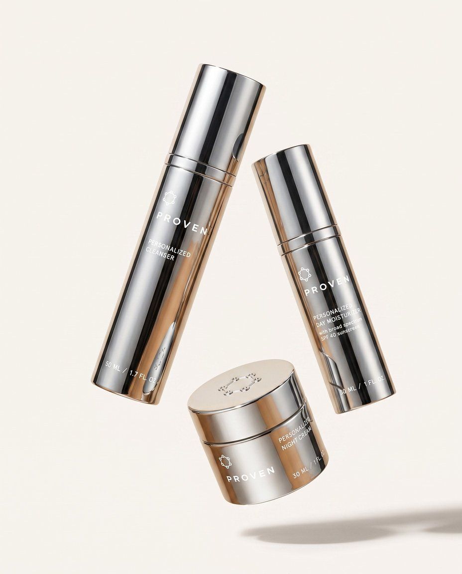 The PROVEN personalized 3-step skincare system