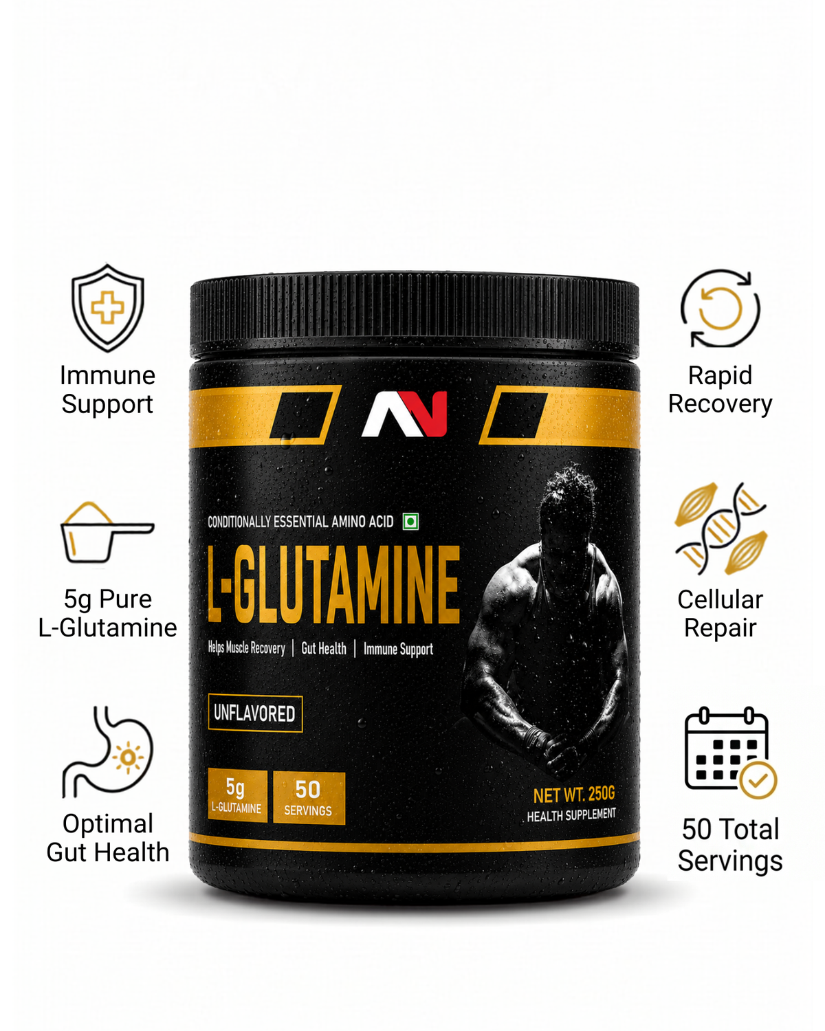 ADITYANUTRA L-GLUTAMINE view 3