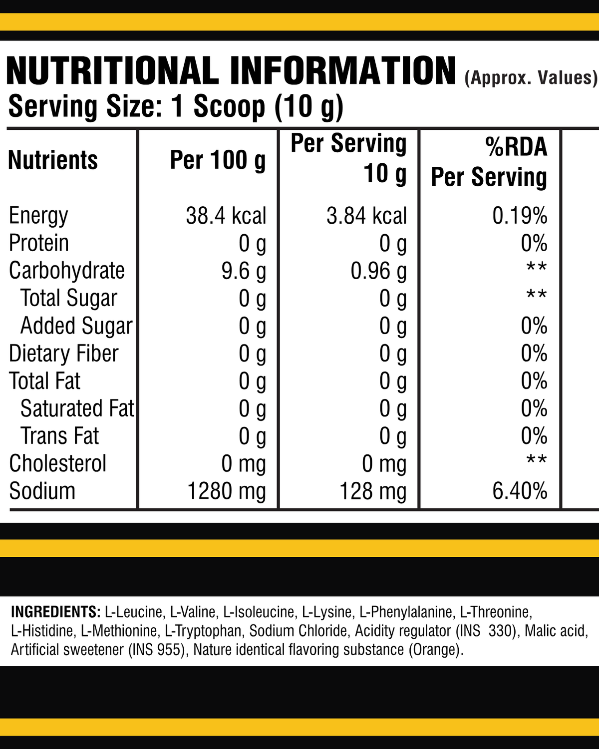 ADITYANUTRA ESSENTIAL AMINO ACIDS (EAA) view 2