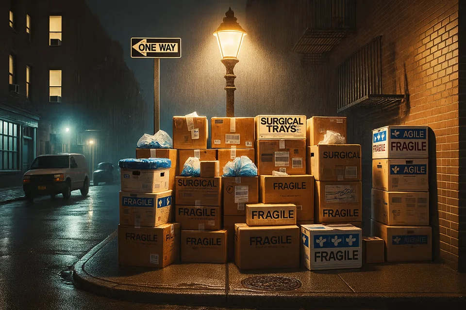 Medical device shipments are previous and must be proactively managed to ensure they get to their destination safely and in time for the surgery.
