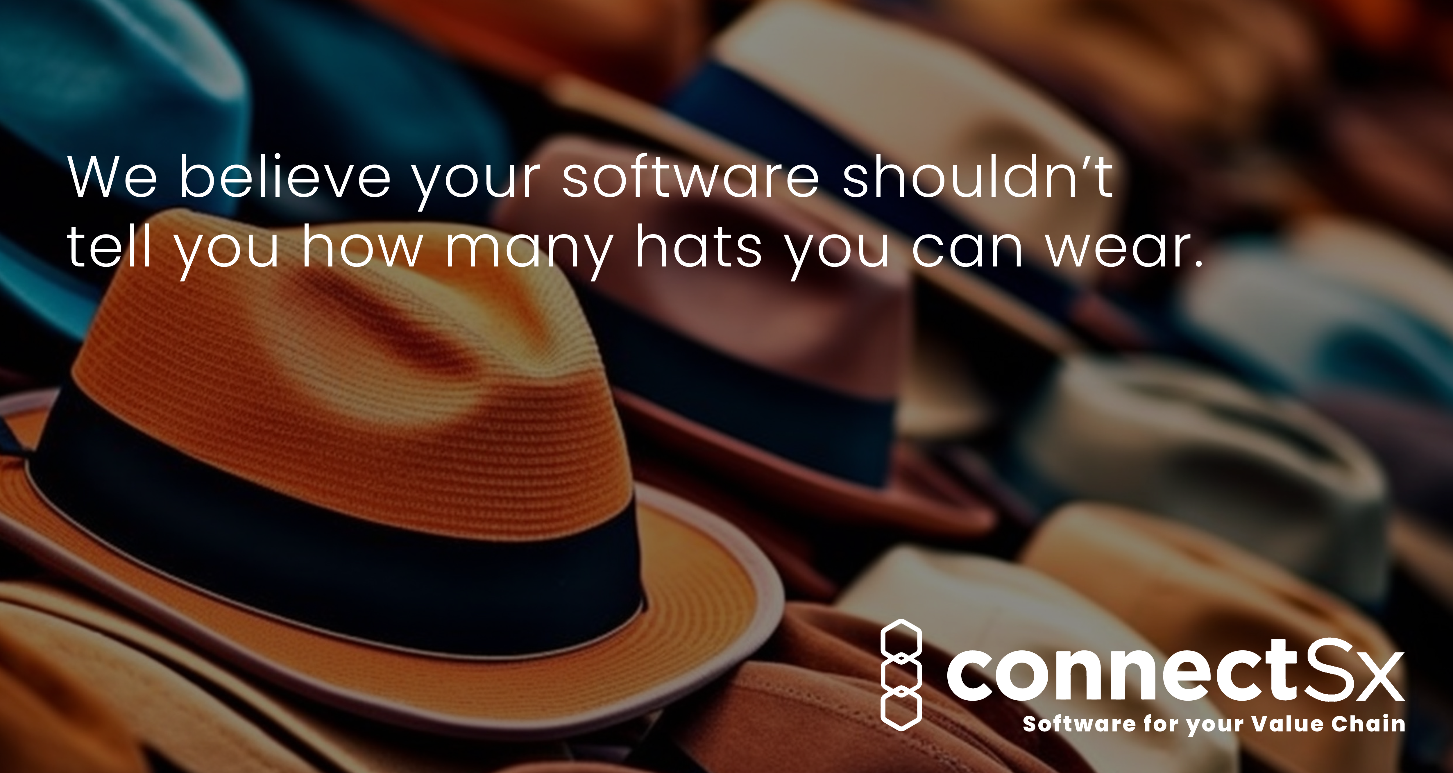 a pile of hats - you wear a lot of hats, the best inventory software will meet your needs and expand your capabilities