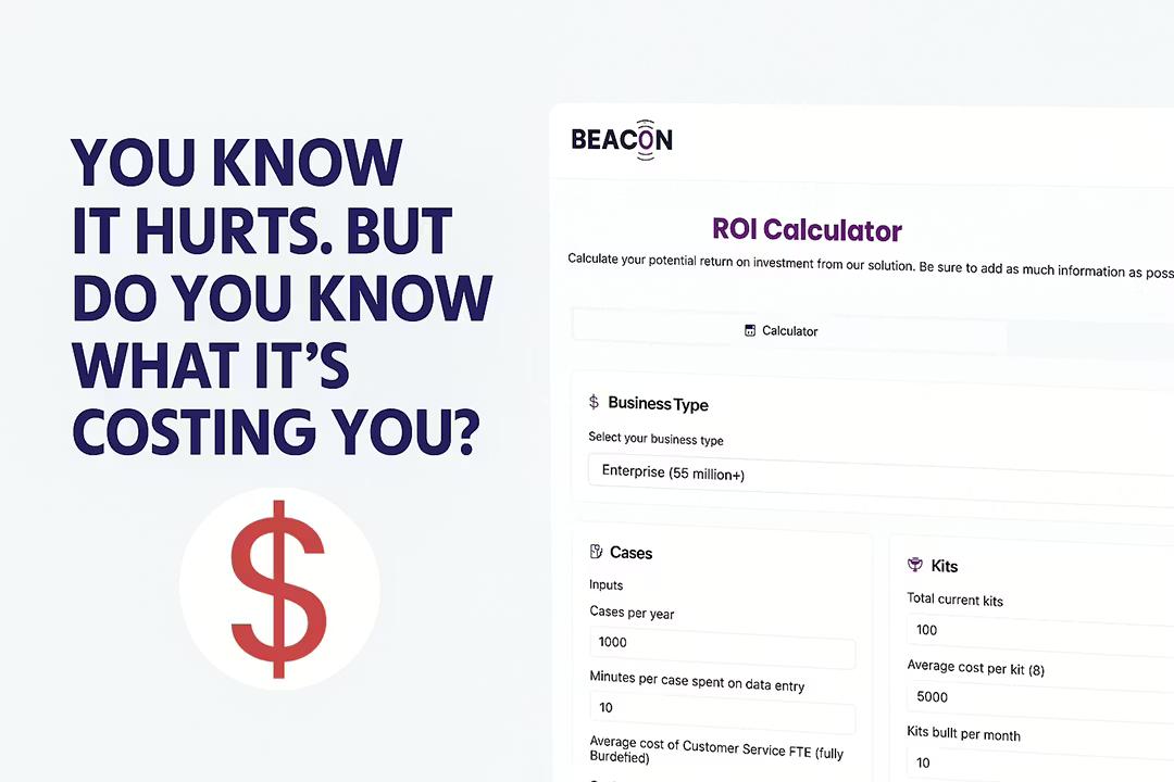 Return on investment calculator for summing up waste and savings from running lean operations