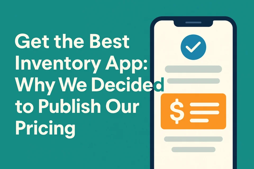 Get the best inventory app for your team. With Beacon they can access all of the features from the web right on their phone.