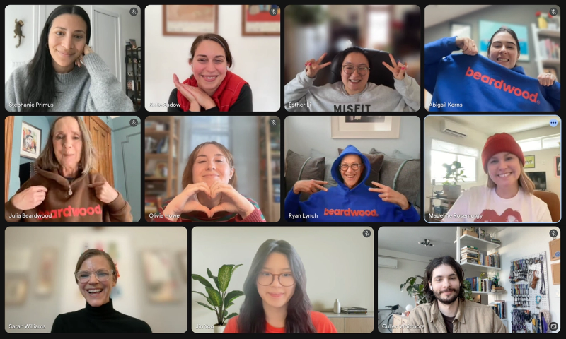 beardwood team on google meet