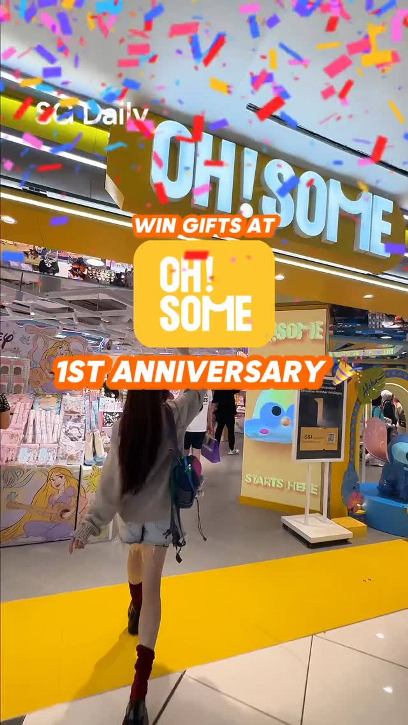 OH!SOME marked its first anniversary with a city-bus celebration