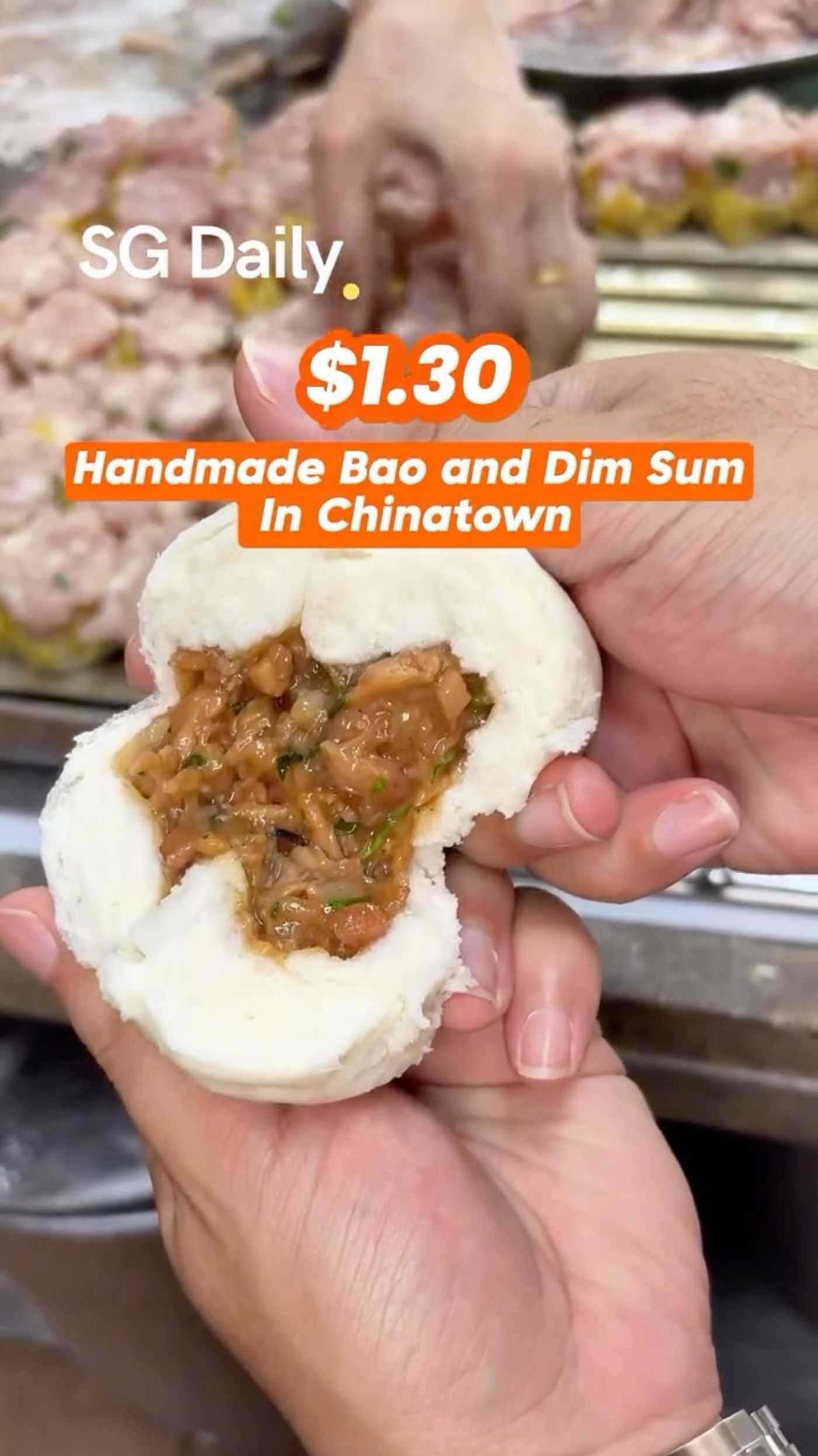 $1.30 handmade bao and dim sum at People's Park Food Centre