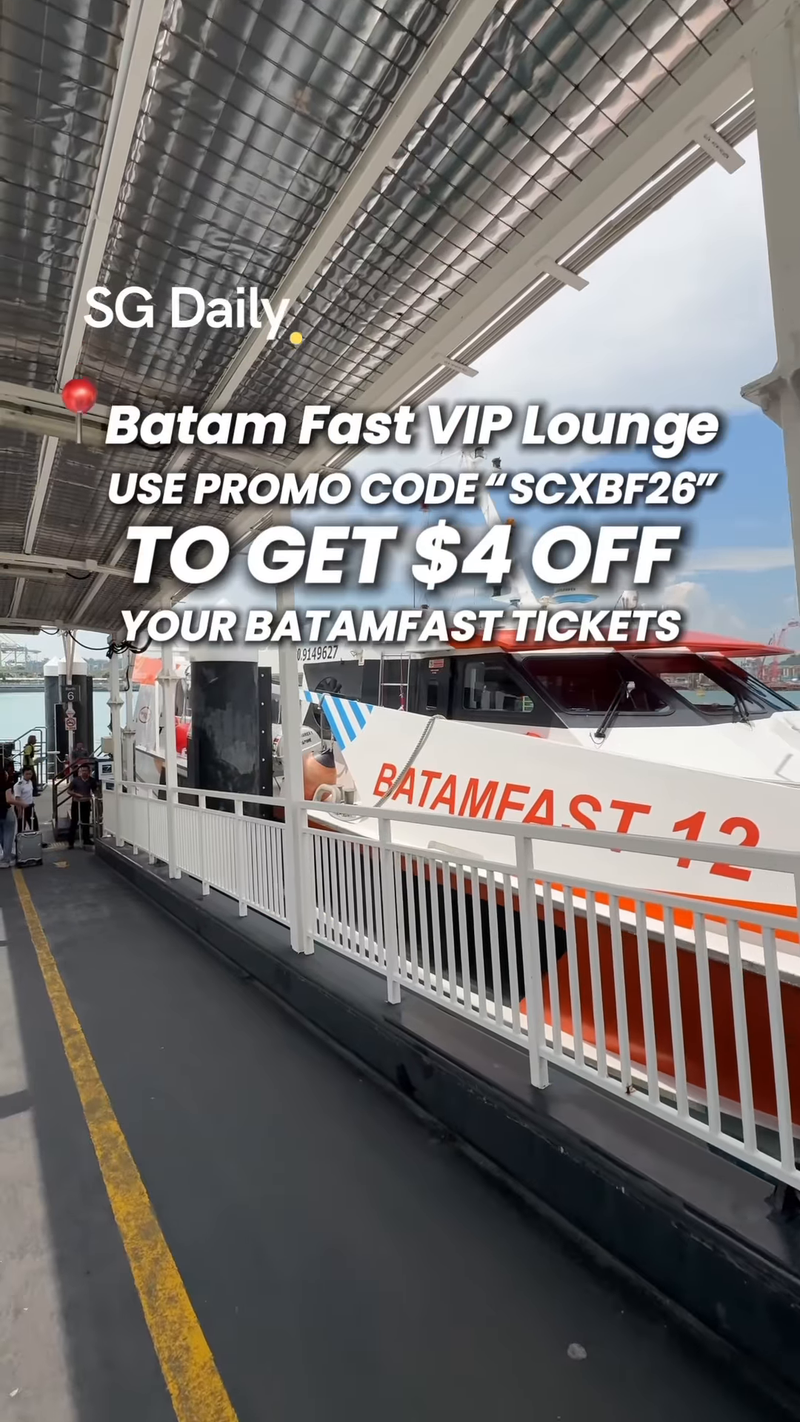 Batam Fast opens VIP lounge for Singapore to Batam ferry trips