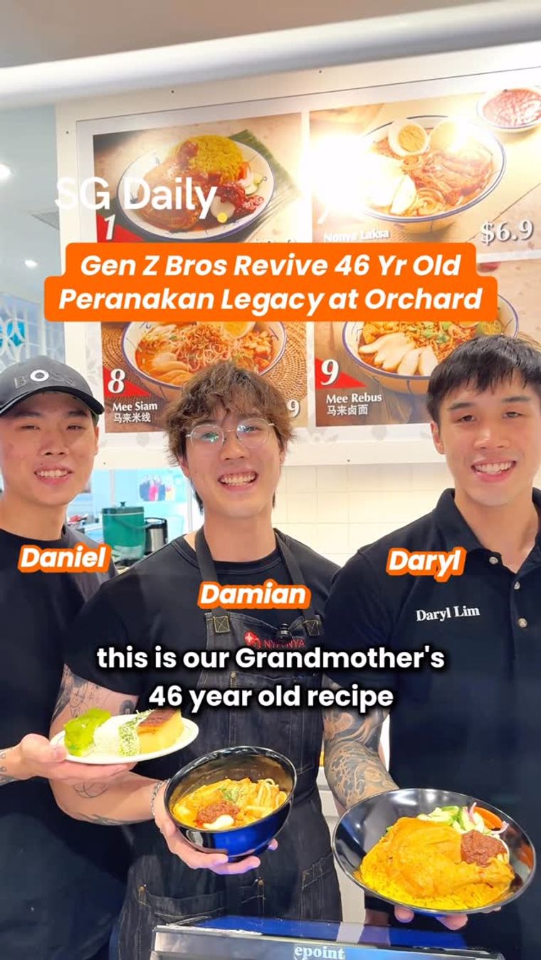 Nya Nya brings a family’s Peranakan recipes to Wisma Atria