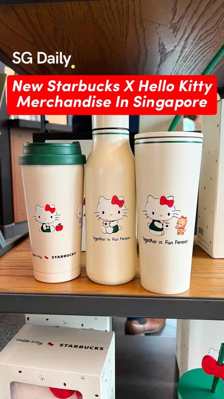 New Starbucks x Hello Kitty Merchandise in Singapore