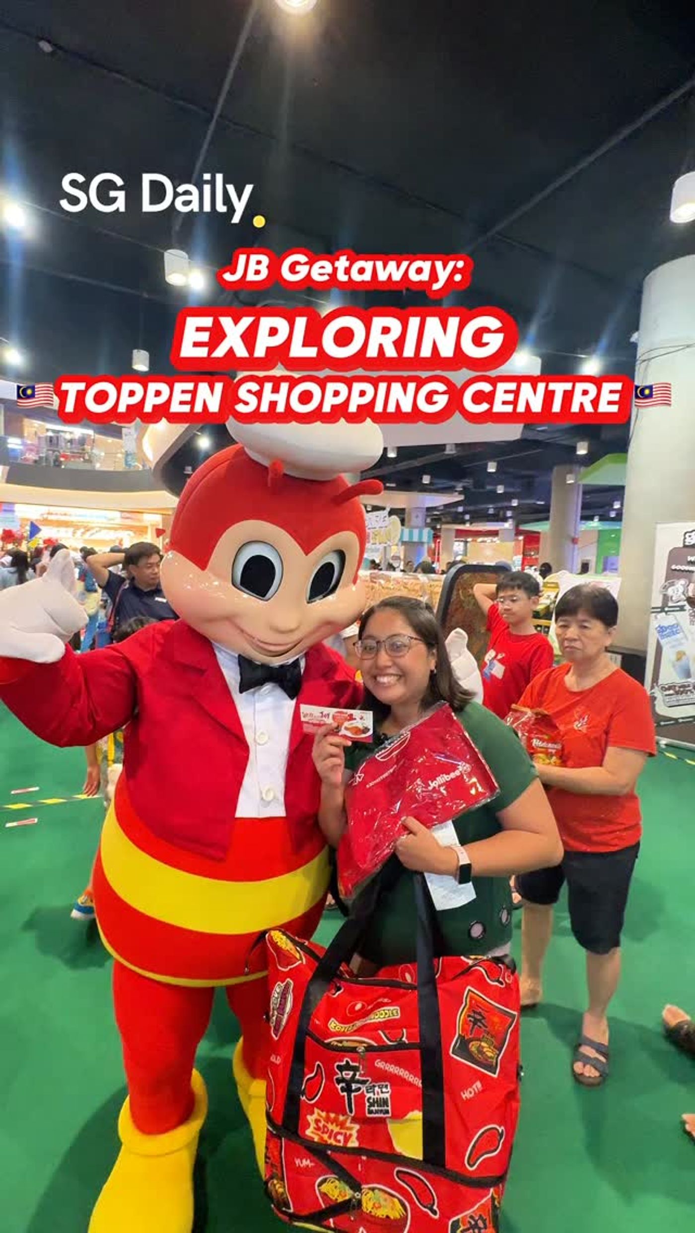 Toppen Shopping Centre for a day out in JB