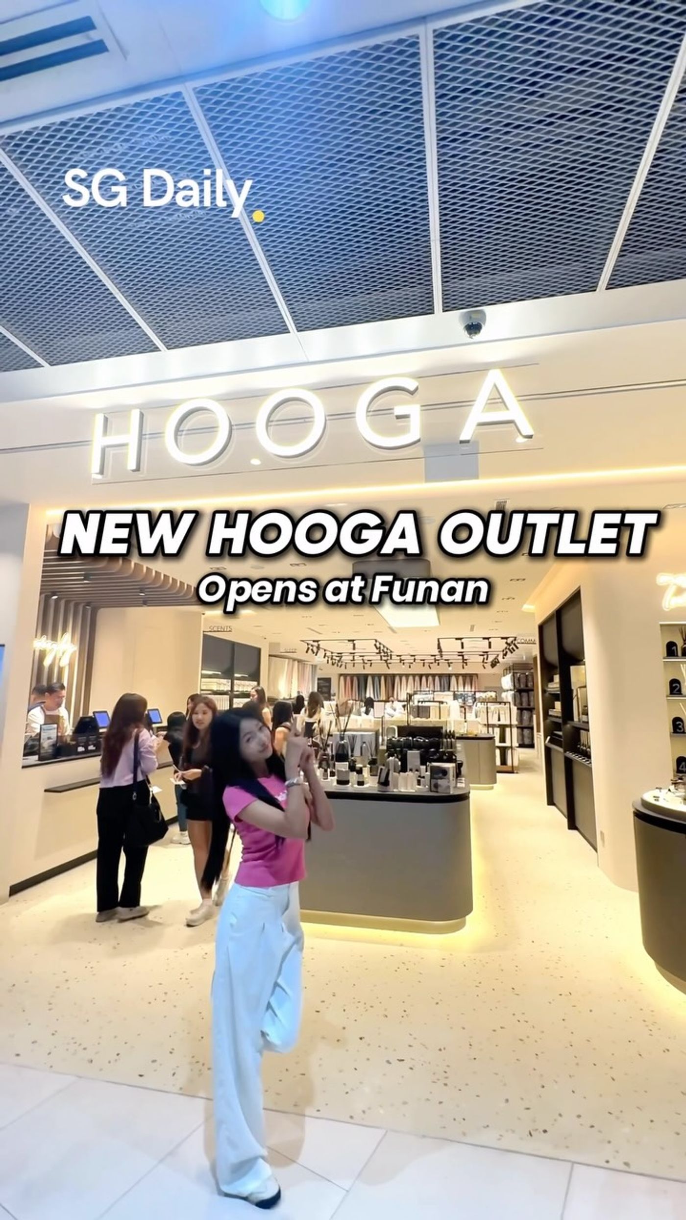 HOOGA opens at Funan with bedding and personalised gifts