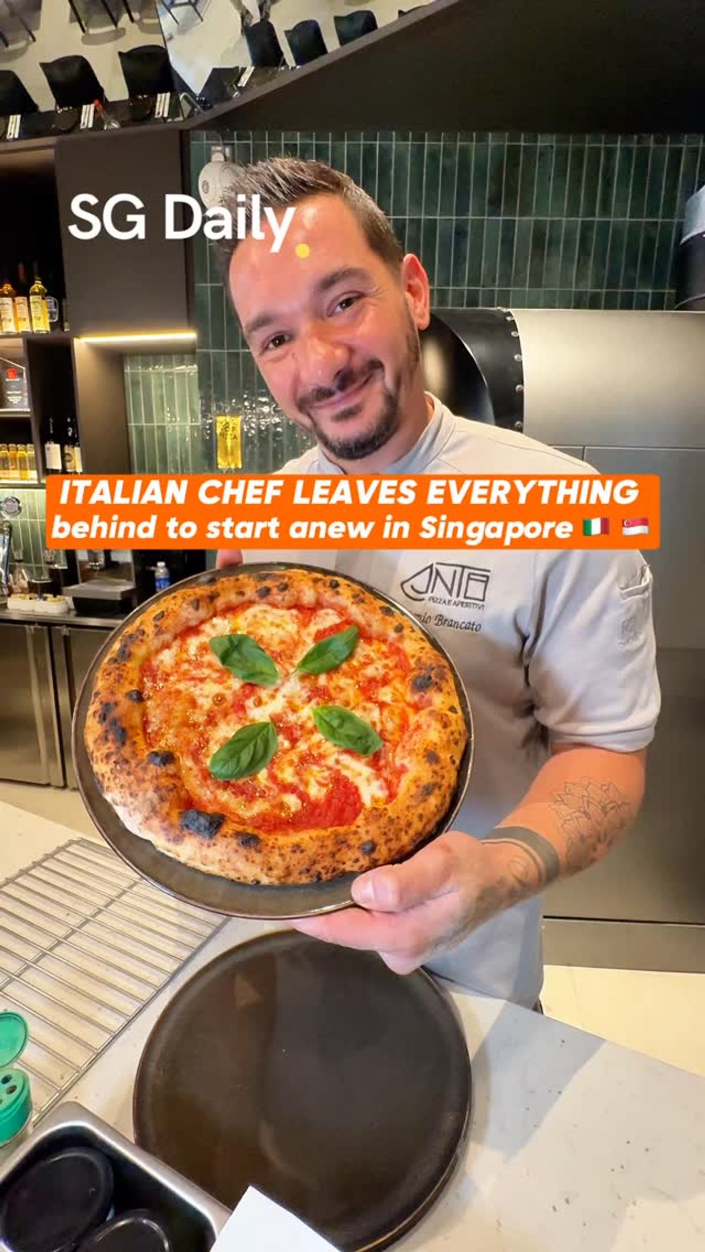 Antonio Brancato's pizza and aperitivo at ANTO