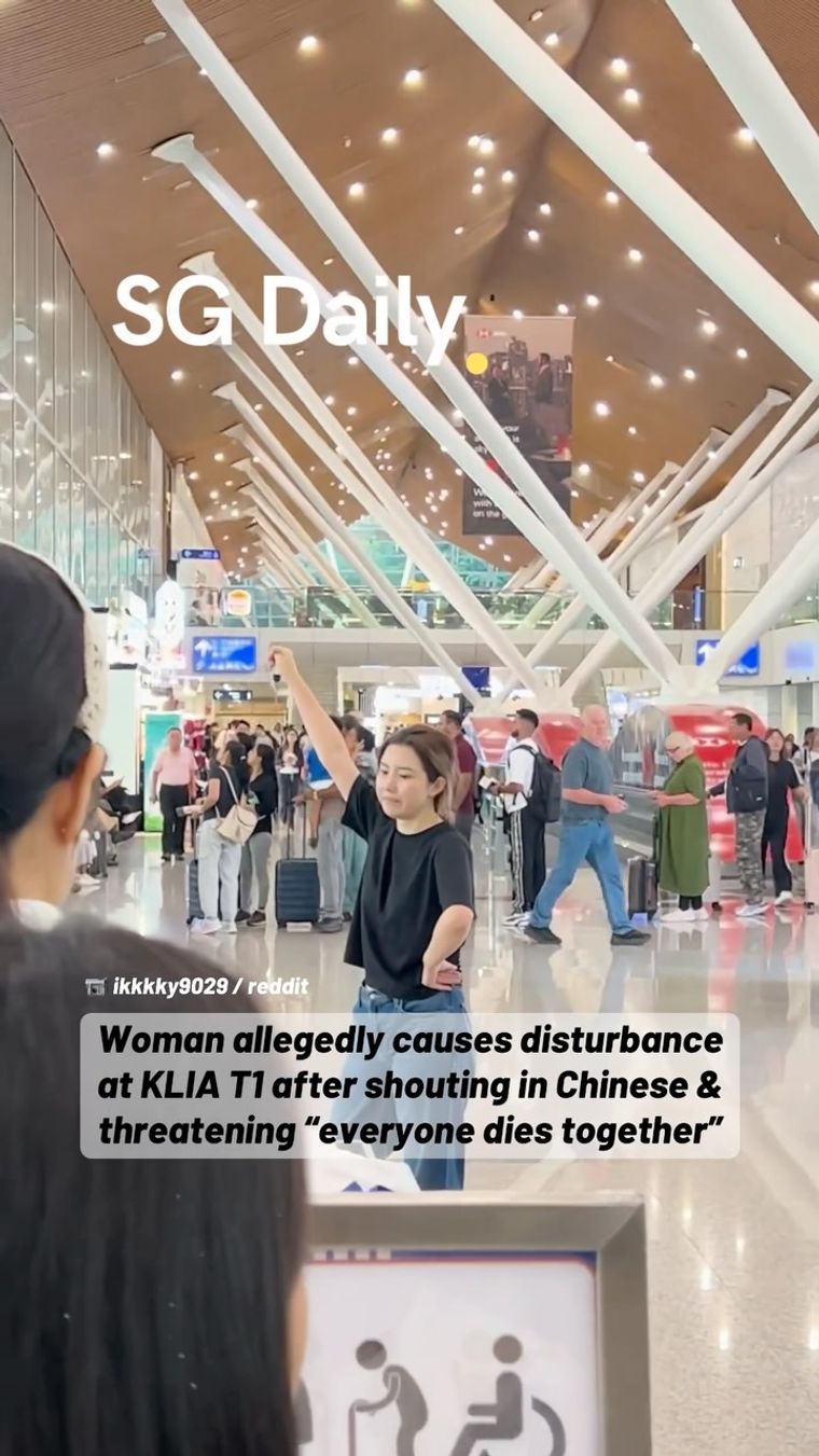 Woman allegedly causes disturbance at KLIA T1