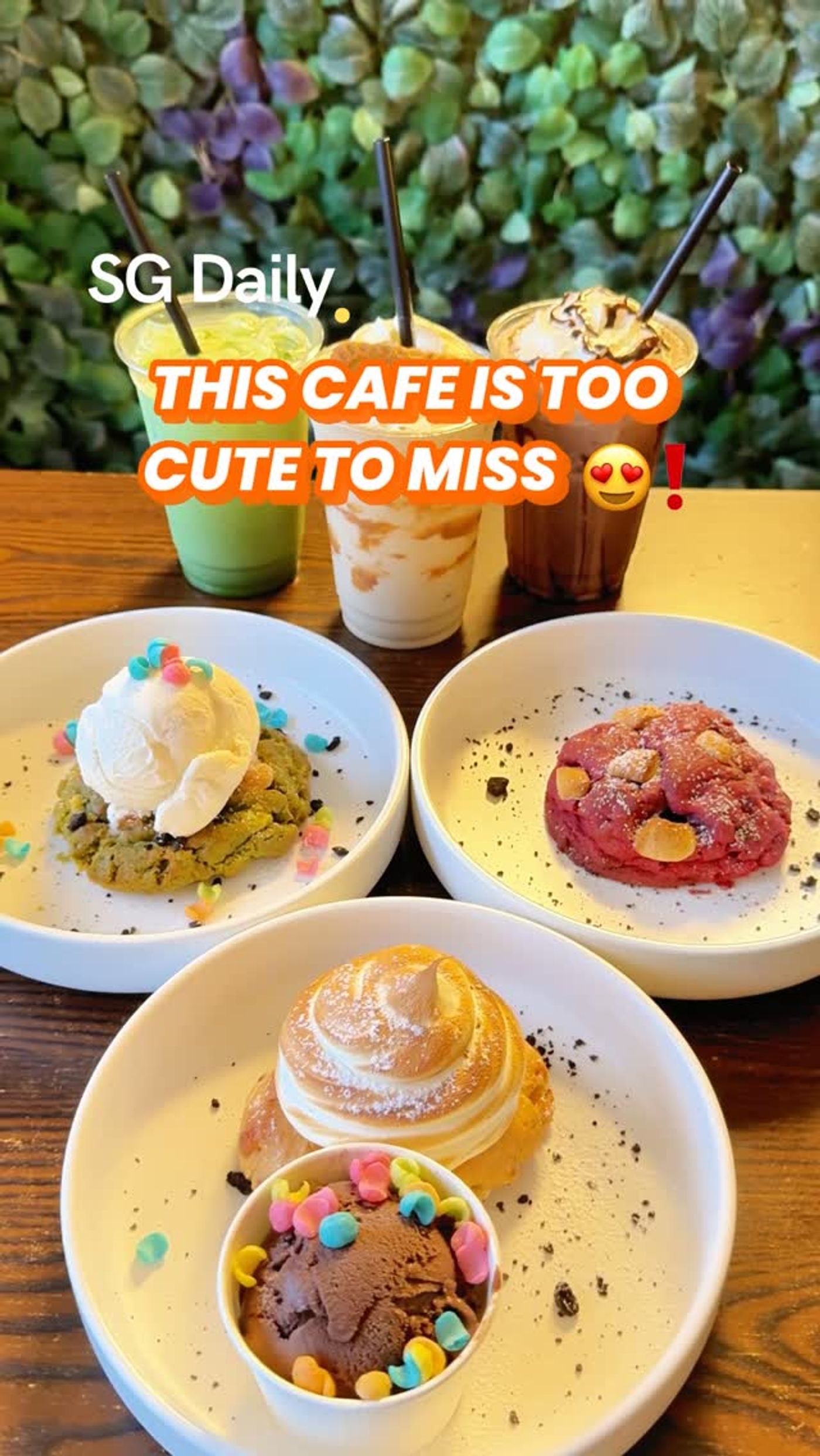 Late-night desserts at Lola Faye Café
