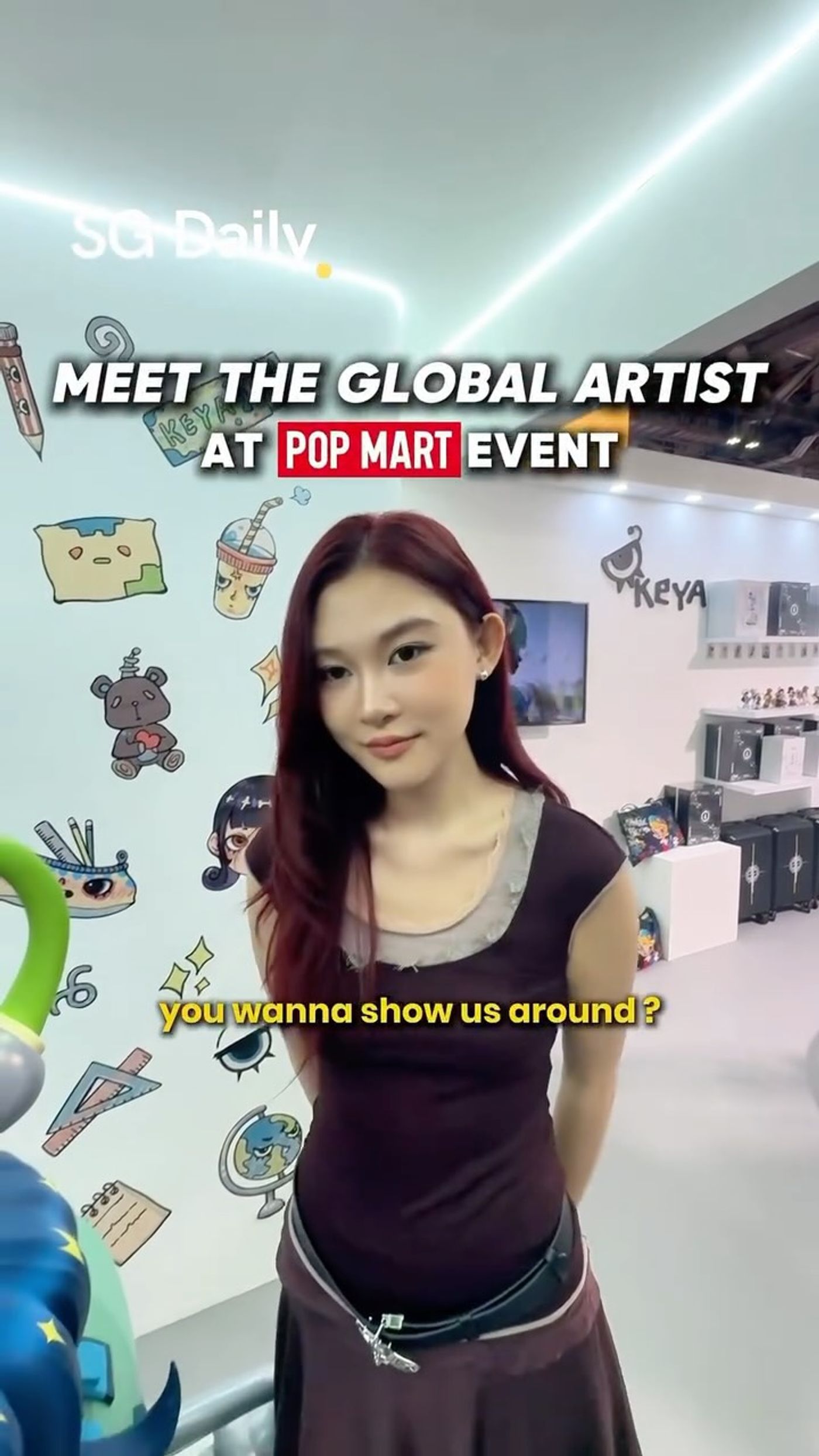 Meet Global Artist Yanran Chen at Pop Mart Singapore