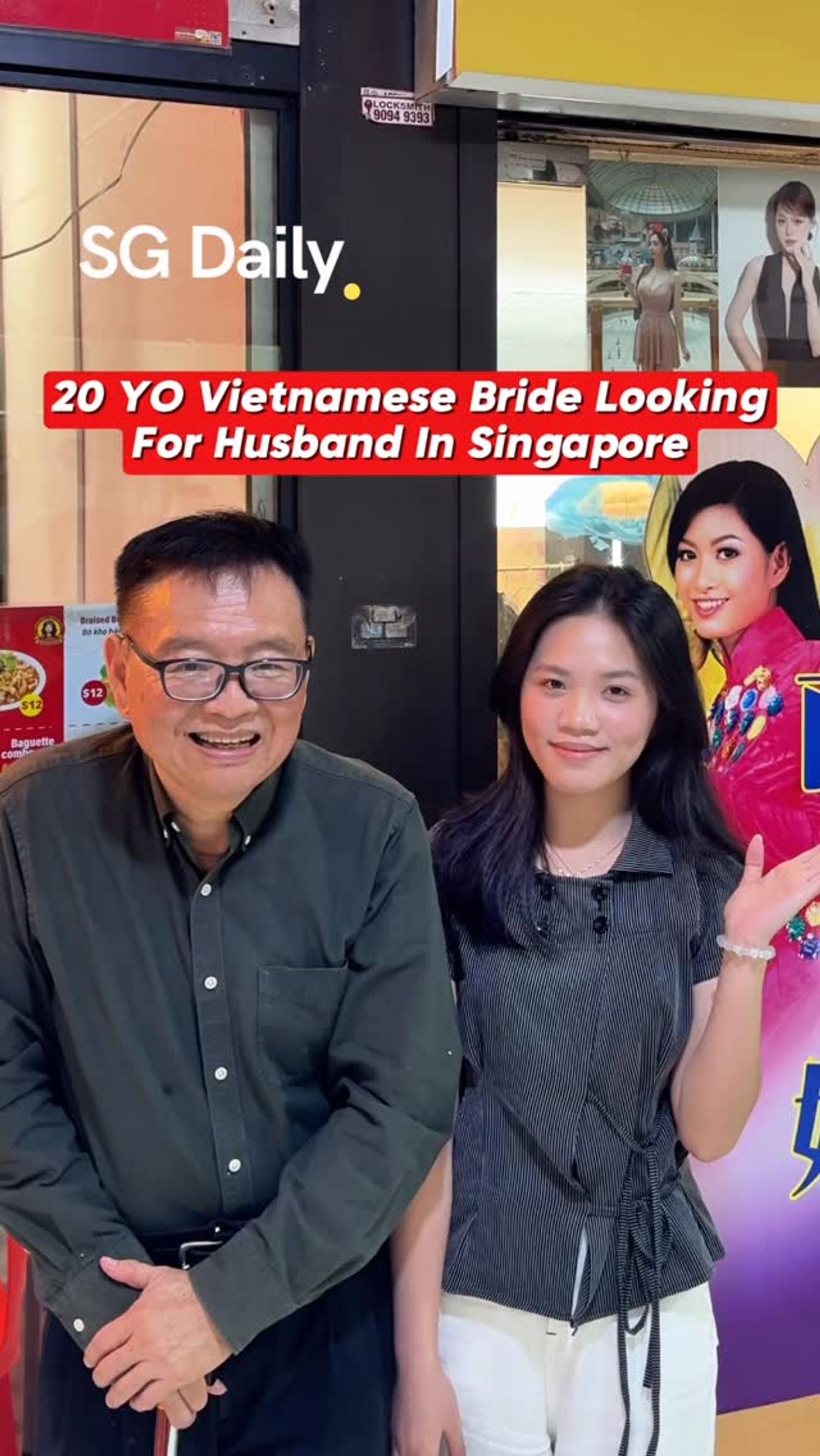 20-year-old Vietnamese bride looking for a husband in Singapore