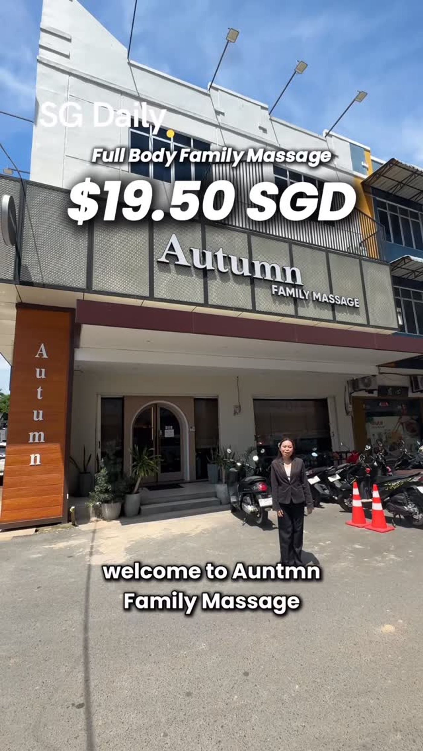 Full-body family massage in Batam advertised at S$19.50