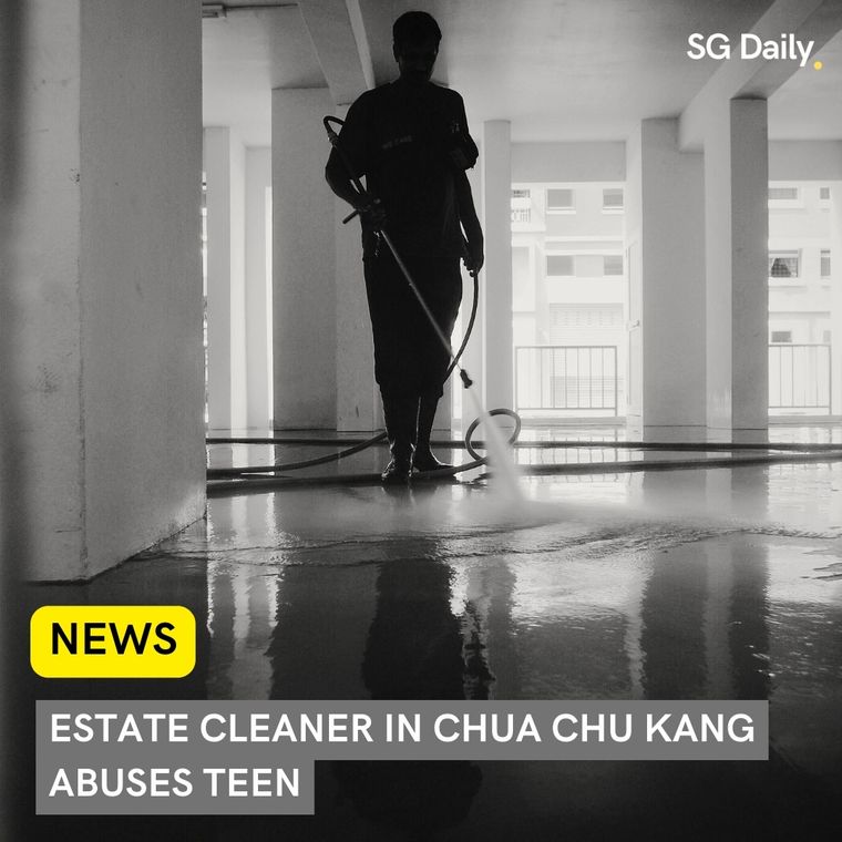 Estate cleaner jailed and caned for molesting 14-year-old in Chua Chu Kang