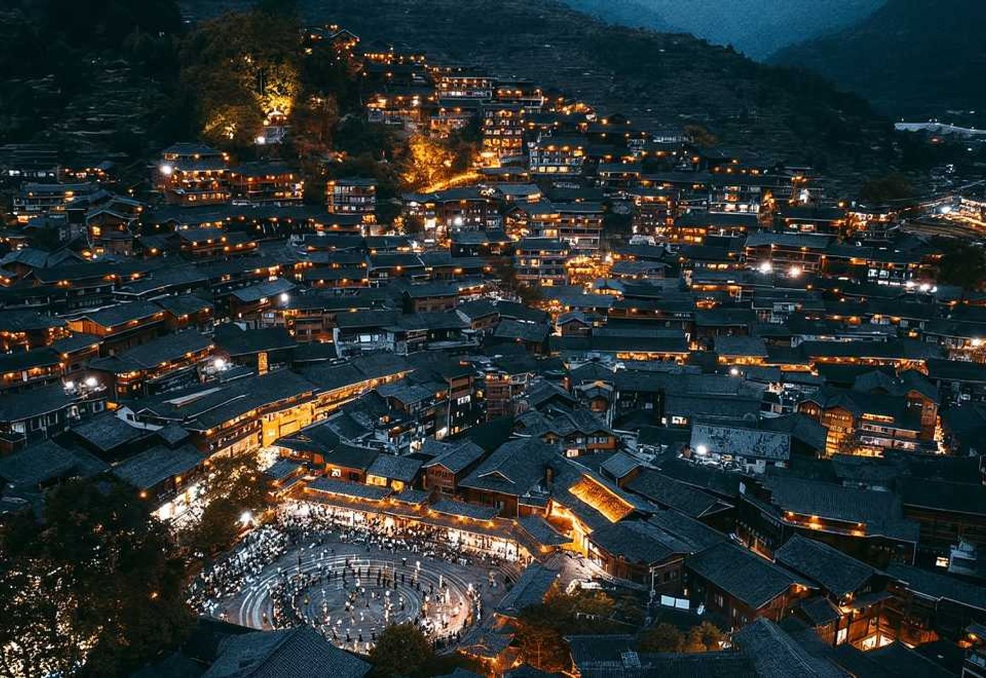 Xijiang Qianhu Miao Village