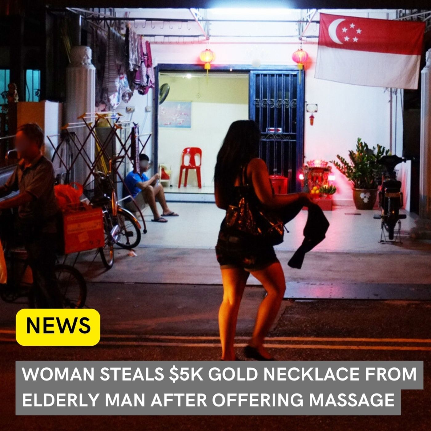 Woman Fined S$5,000 for Stealing Gold Necklace After Offering Massage