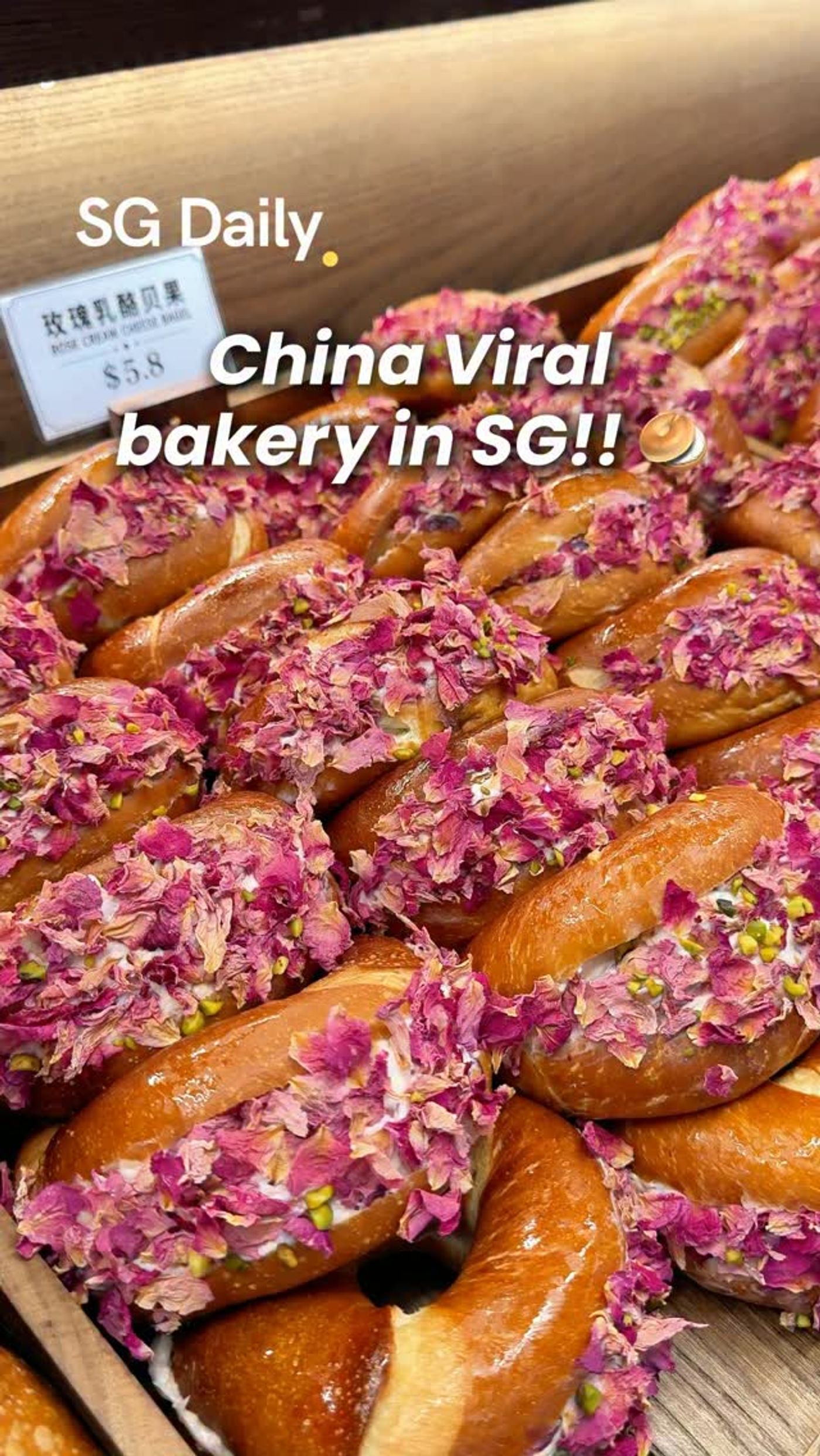 China's viral rose bakery is now in Singapore